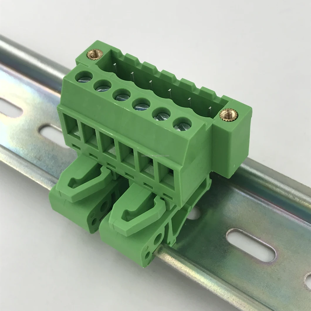 Terminal Block 2.54/3.5/3.81/5.0/5.08/7.5/7.62/9.5/10.0 mm Pluggable Barrier Strip Screw Receptacle PCB Terminal Block Connector