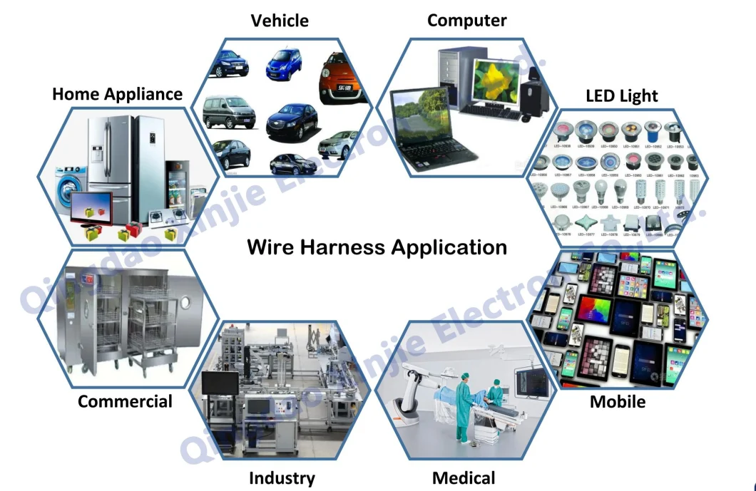 Customized Car Auto Flat Ribbon Cable Assembly