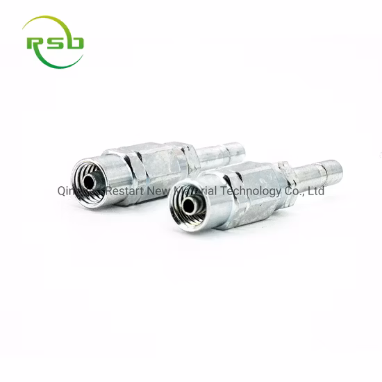홈이 있는 직선형 6mm 호스 커넥터